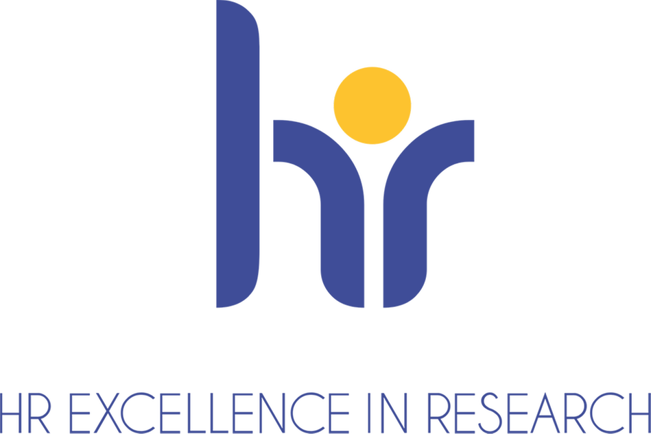 Logotyp för HR Excellence in Research. Illustration
